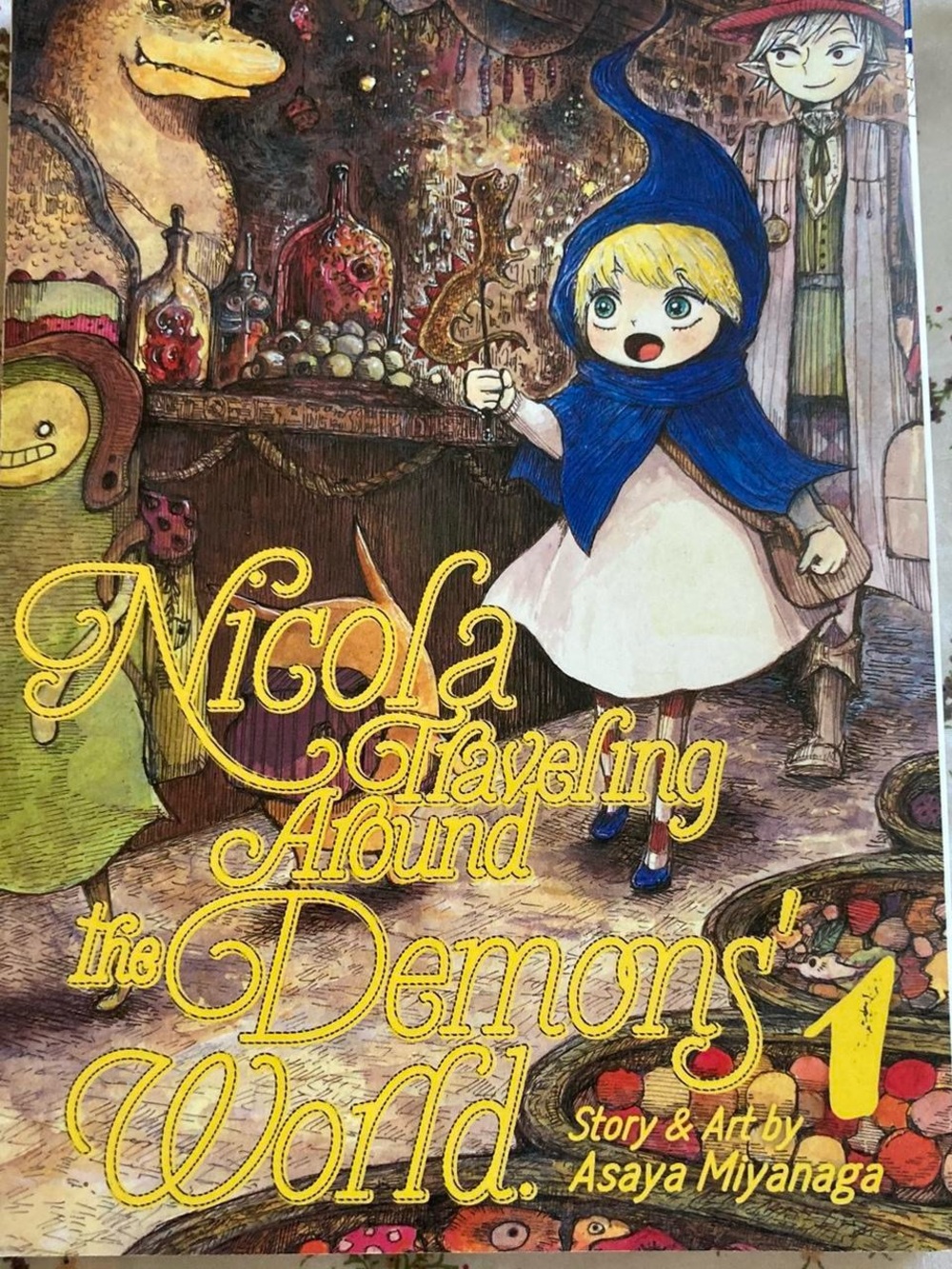 nicola traveling around in demons’ world manga book vol. 1